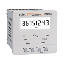 Selec EM368 UL ve CE Sertifikalı 8 Haneli LCD Enerji Ölçer