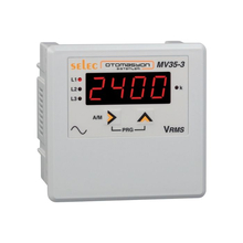 Selec MV35 Geniş Aux beslemeli dijital voltmetre