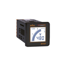 Selec MV507 LCD Voltmetre, 1Ø, 48x48mm